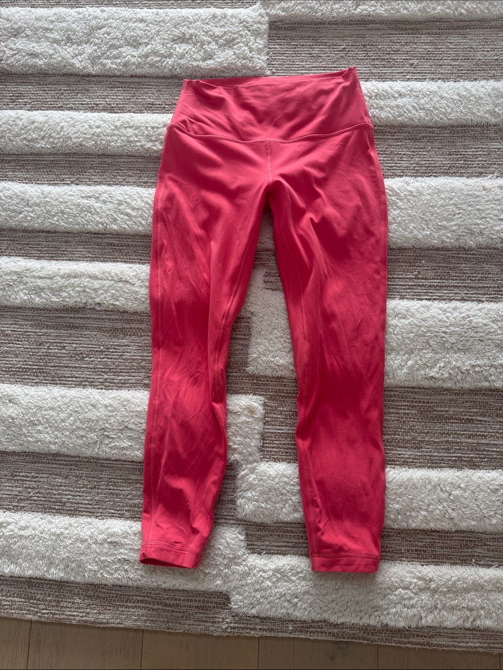 lululemon athletica Coral Pink High-Rise Leggings